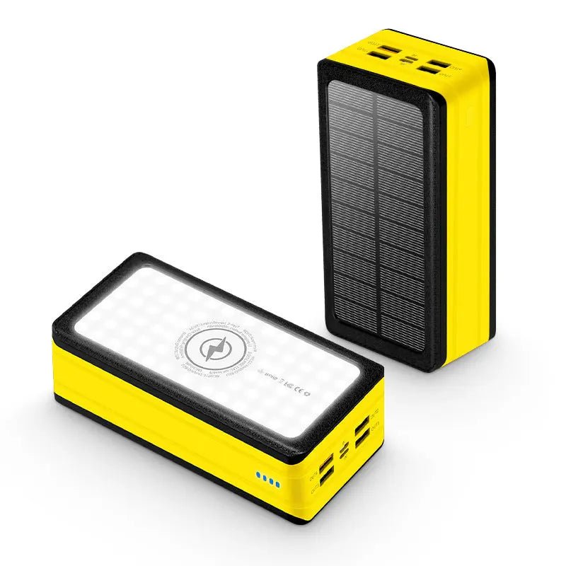 15W Wireless Charging 60000 mAh Solar Power Bank - KME means the very best