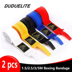 Load image into Gallery viewer, 2 Rolls Cotton Boxing Bandage Sports Strap - 1.5/2/3/5M Hand Wraps for Boxing, Kickboxing, MMA - KME means the very best
