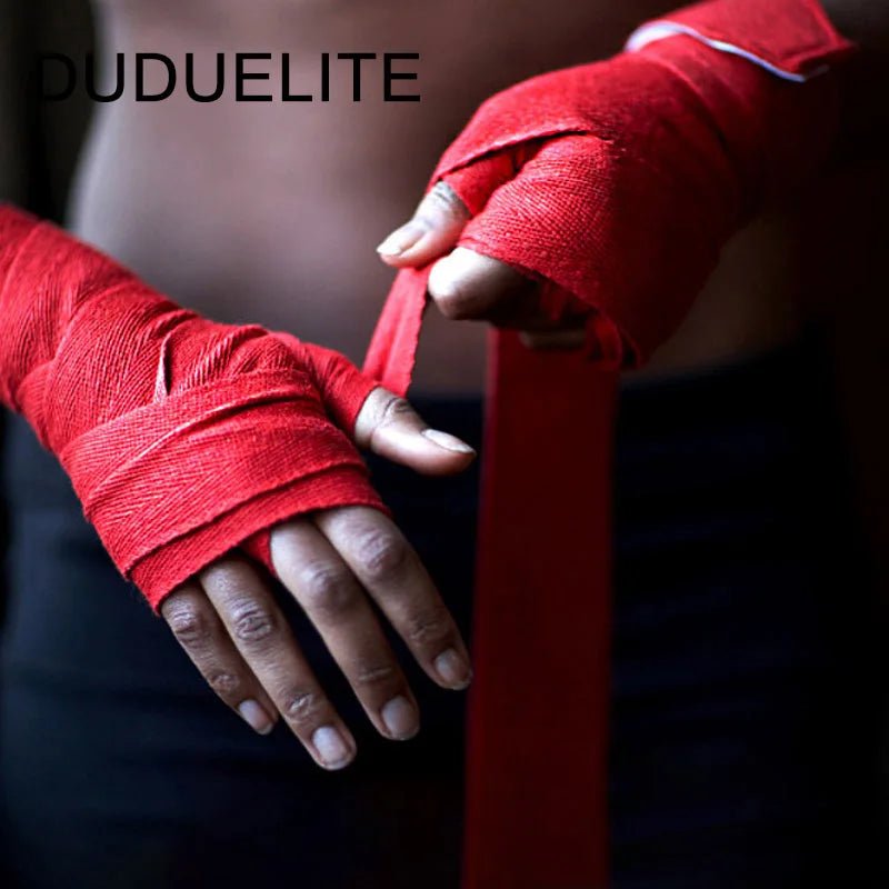 2 Rolls Cotton Boxing Bandage Sports Strap - 1.5/2/3/5M Hand Wraps for Boxing, Kickboxing, MMA - KME means the very best