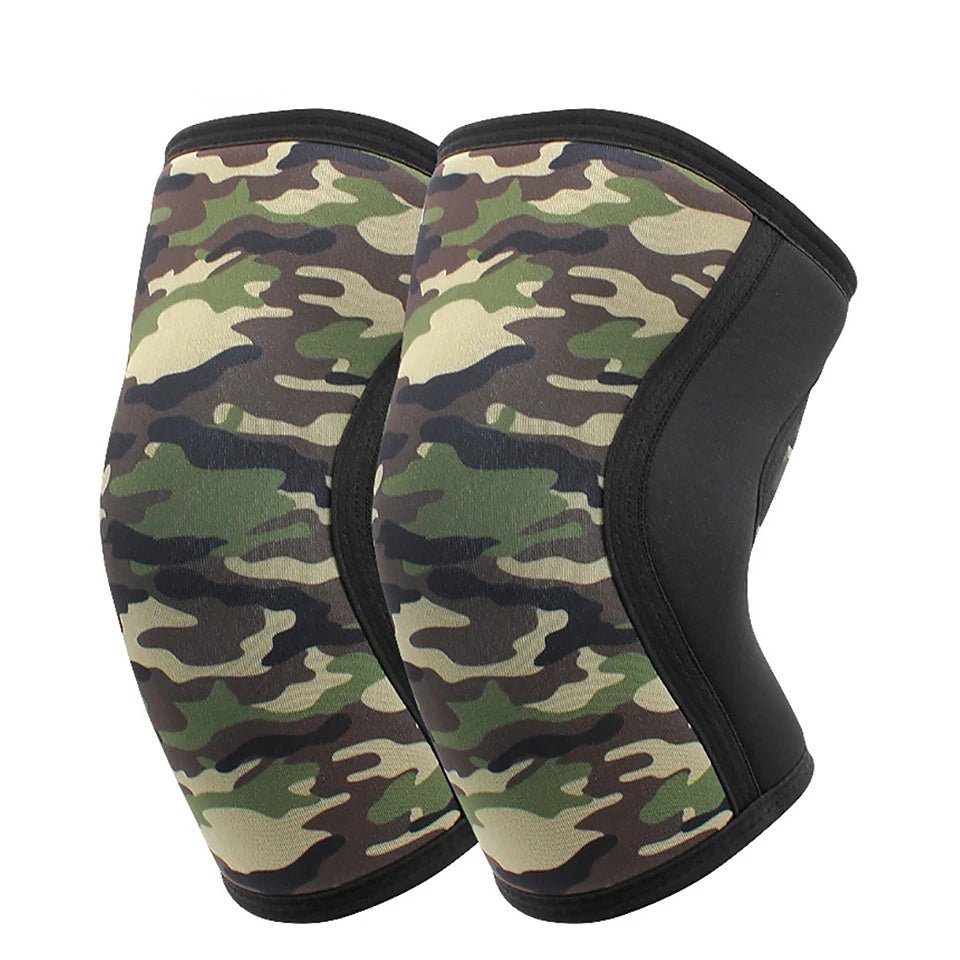 "7mm Neoprene Sports Knee Pads: Compression Support for Weightlifting & Cross-fit Training - KME means the very best