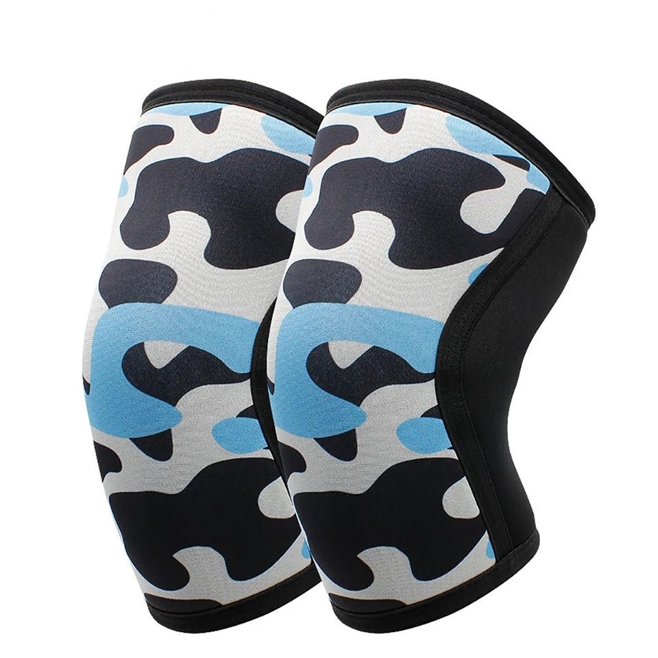 "7mm Neoprene Sports Knee Pads: Compression Support for Weightlifting & Cross-fit Training - KME means the very best