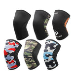 Load image into Gallery viewer, &quot;7mm Neoprene Sports Knee Pads: Compression Support for Weightlifting &amp; Cross-fit Training - KME means the very best
