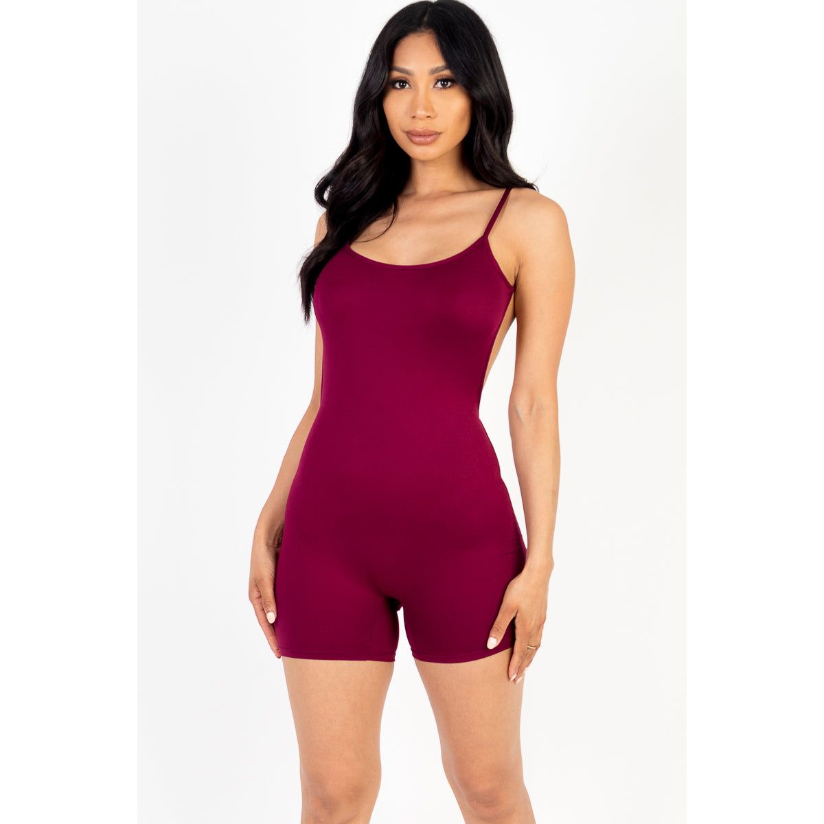 Backless Cami Romper (CAPELLA) - KME means the very best