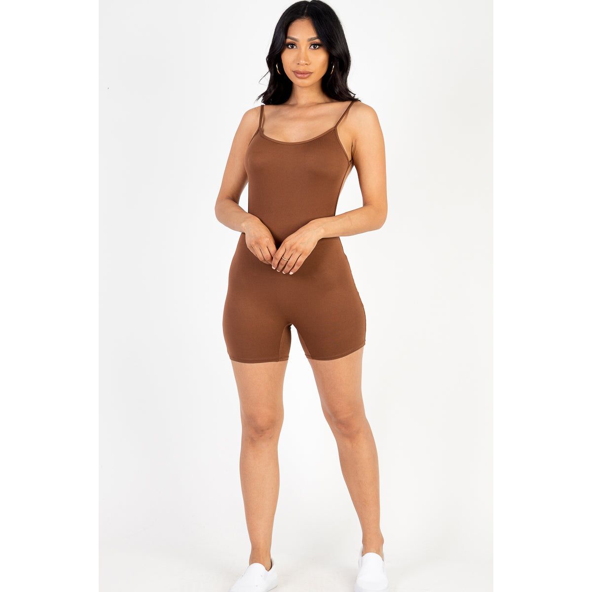 Backless Cami Romper (CAPELLA) - KME means the very best