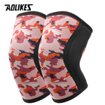 Load image into Gallery viewer, AOLIKES 1 Pair 7mm Neoprene Sports Kneepads Compression Weightlifting Pressured Crossfit Training Knee Pads Support Women Men - KME means the very best
