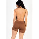 Load image into Gallery viewer, Backless Cami Romper (CAPELLA) - KME means the very best
