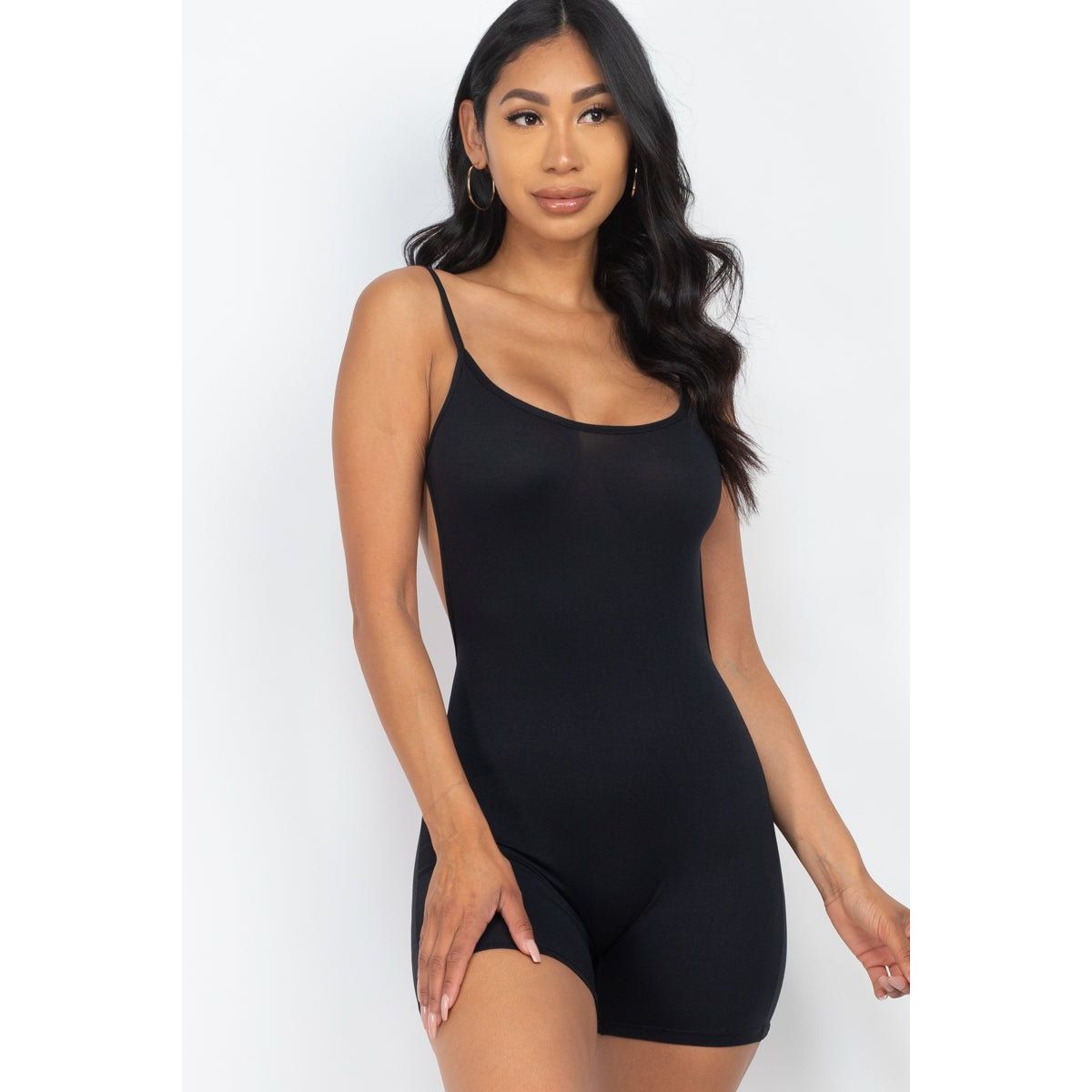 Backless Cami Romper (CAPELLA) - KME means the very best