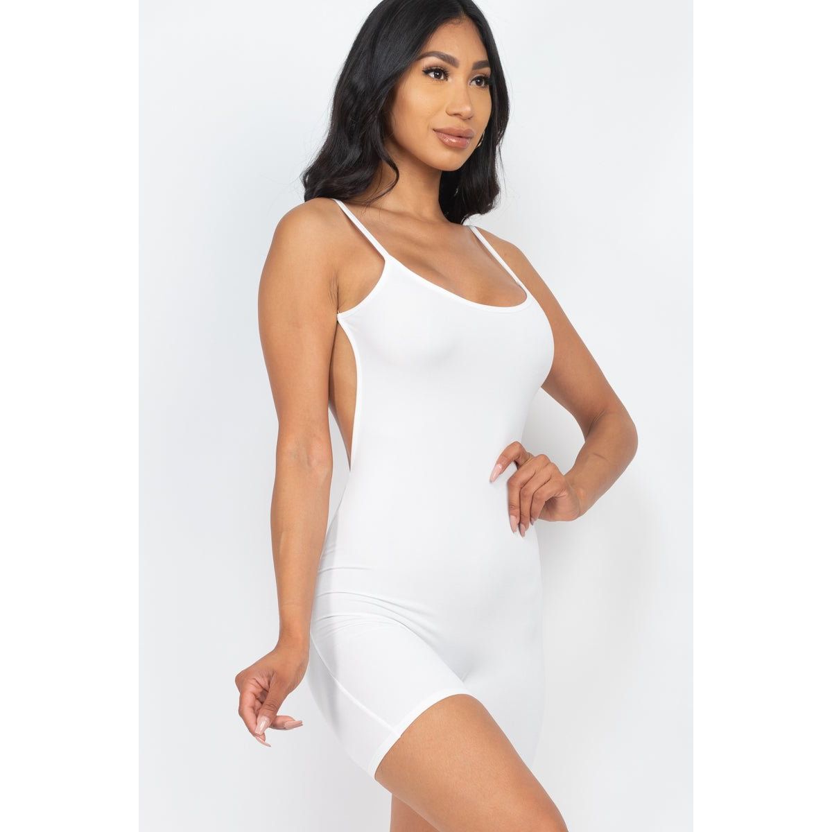 Backless Cami Romper (CAPELLA) - KME means the very best