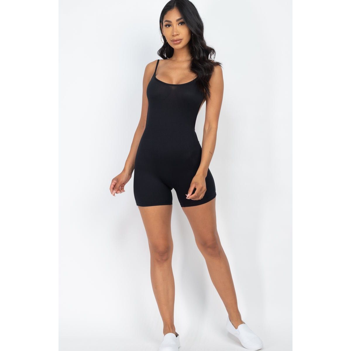 Backless Cami Romper (CAPELLA) - KME means the very best