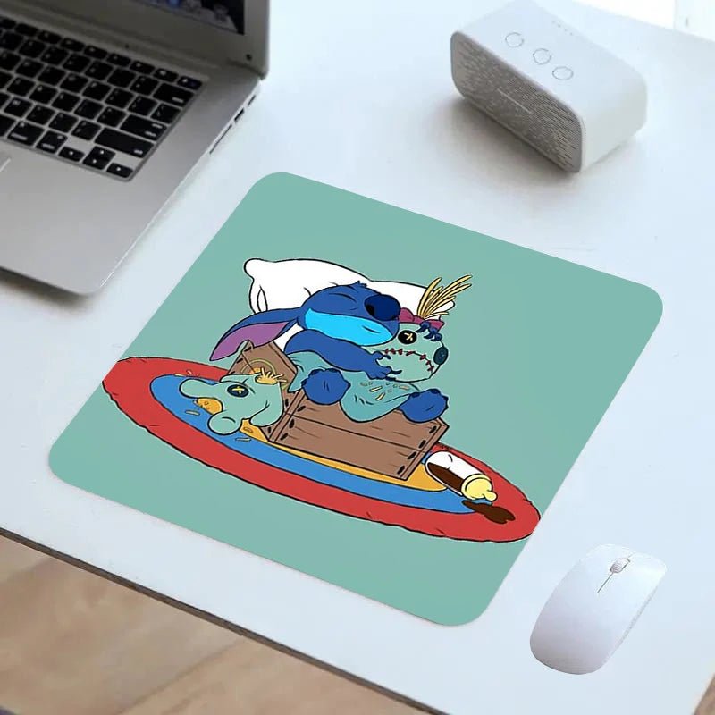 BEAST KINGDOM Stitch Mouse Pad Keyboard Mat Desk - Small Rubber Gaming Mousepad 180x220mm - KME means the very best