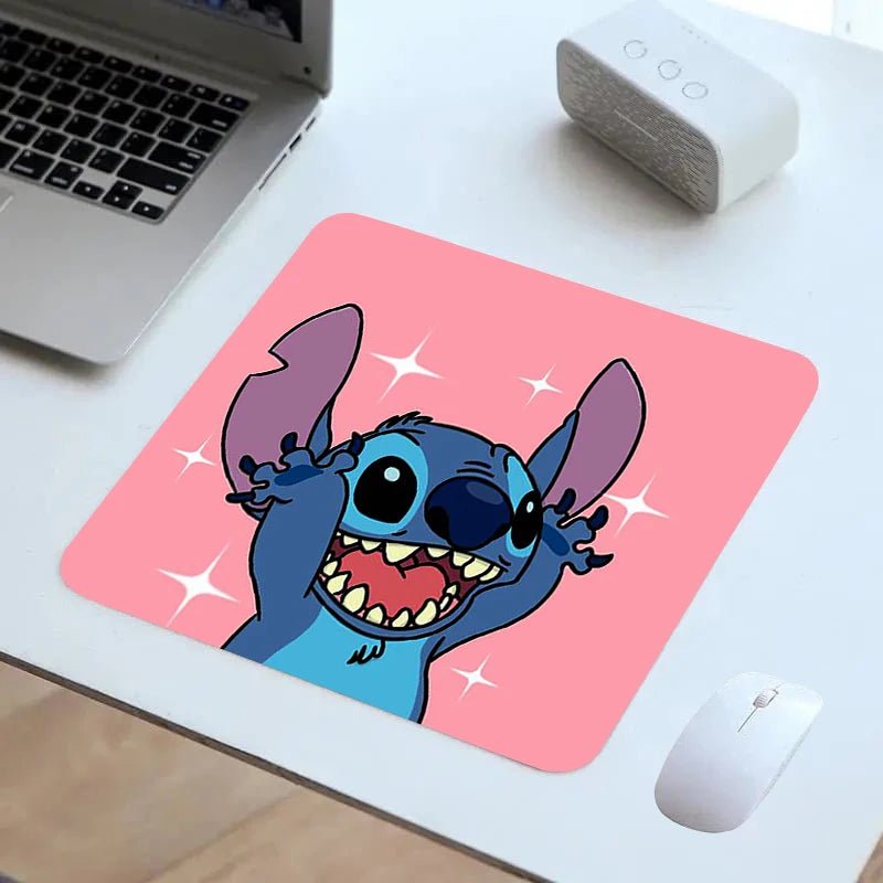 BEAST KINGDOM Stitch Mouse Pad Keyboard Mat Desk - Small Rubber Gaming Mousepad 180x220mm - KME means the very best