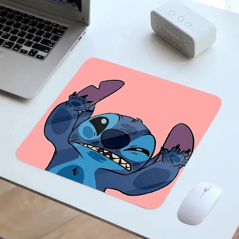 BEAST KINGDOM Stitch Mouse Pad Keyboard Mat Desk - Small Rubber Gaming Mousepad 180x220mm - KME means the very best