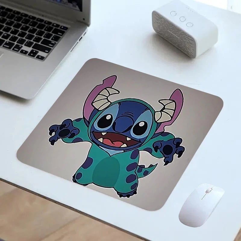 BEAST KINGDOM Stitch Mouse Pad Keyboard Mat Desk - Small Rubber Gaming Mousepad 180x220mm - KME means the very best