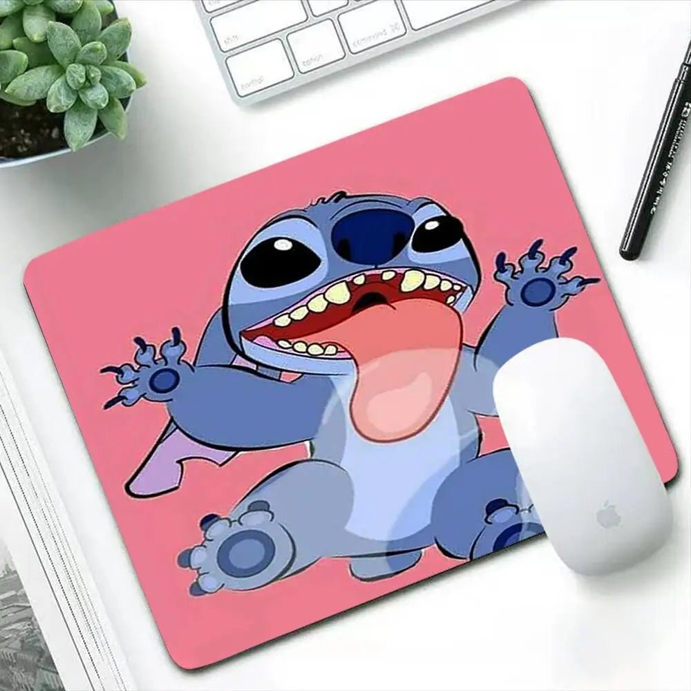 BEAST KINGDOM Stitch Mouse Pad Keyboard Mat Desk - Small Rubber Gaming Mousepad 180x220mm - KME means the very best