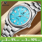 Load image into Gallery viewer, BENYAR BY-5185: 2024 New Luxury Mechanical Wristwatch | 10Bar Waterproof Sports Diving Watch - KME means the very best
