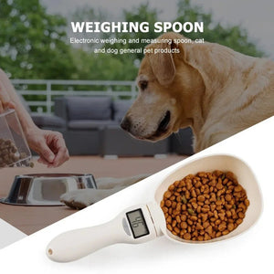 Big Up Pet Shop Electronic Dog Cat Food Measuring Cup - Digital Spoon Scale with LED Display - KME means the very best