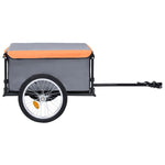 Load image into Gallery viewer, Bike Trailer Bicycle Cargo Trailer Tow Bicycle Cart Steel and Polyester - vidaXL - KME means the very best
