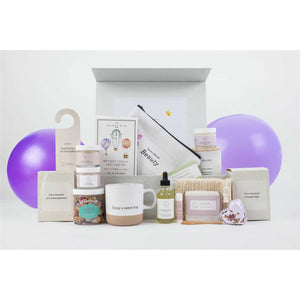 Birthday Gift Basket, Pampering Birthday Gift Box - KME means the very best