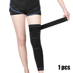 Load image into Gallery viewer, BraceTop Long Leg Compression Sleeves - Full Leg Knee Support for Basketball, Football, Knee Pain Relief - KME means the very best
