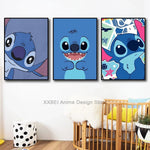 Load image into Gallery viewer, Cartoon Lilo &amp; Stitch Poster Wall Sticker - Perfect for Children&#39;s Room Decoration - KME means the very best
