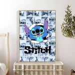 Load image into Gallery viewer, Cartoon Lilo &amp; Stitch Poster Wall Sticker - Perfect for Children&#39;s Room Decoration - KME means the very best
