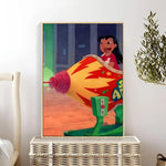 Load image into Gallery viewer, Cartoon Lilo &amp; Stitch Poster Wall Sticker - Perfect for Children&#39;s Room Decoration - KME means the very best
