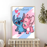 Load image into Gallery viewer, Cartoon Lilo &amp; Stitch Poster Wall Sticker - Perfect for Children&#39;s Room Decoration - KME means the very best
