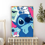 Load image into Gallery viewer, Cartoon Lilo &amp; Stitch Poster Wall Sticker - Perfect for Children&#39;s Room Decoration - KME means the very best
