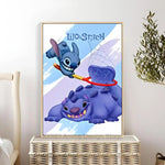 Load image into Gallery viewer, Cartoon Lilo &amp; Stitch Poster Wall Sticker - Perfect for Children&#39;s Room Decoration - KME means the very best
