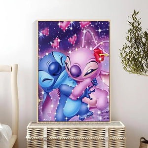 Cartoon Lilo & Stitch Poster Wall Sticker - Perfect for Children's Room Decoration - KME means the very best