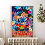 Load image into Gallery viewer, Cartoon Lilo &amp; Stitch Poster Wall Sticker - Perfect for Children&#39;s Room Decoration - KME means the very best
