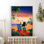 Load image into Gallery viewer, Cartoon Lilo &amp; Stitch Poster Wall Sticker - Perfect for Children&#39;s Room Decoration - KME means the very best
