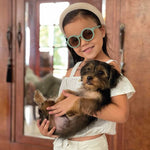 Load image into Gallery viewer, Celia Girls Designer Sunglasses for Kids - KME means the very best
