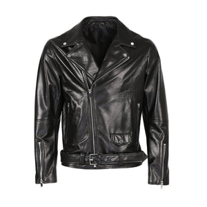 Classico Men's New Zealand Leather Motorcycle Jacket - KME means the very best