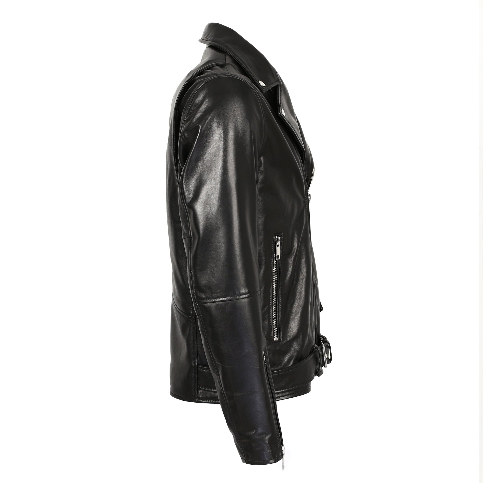 Classico Men's New Zealand Leather Motorcycle Jacket - KME means the very best