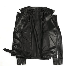 Classico Men's New Zealand Leather Motorcycle Jacket - KME means the very best