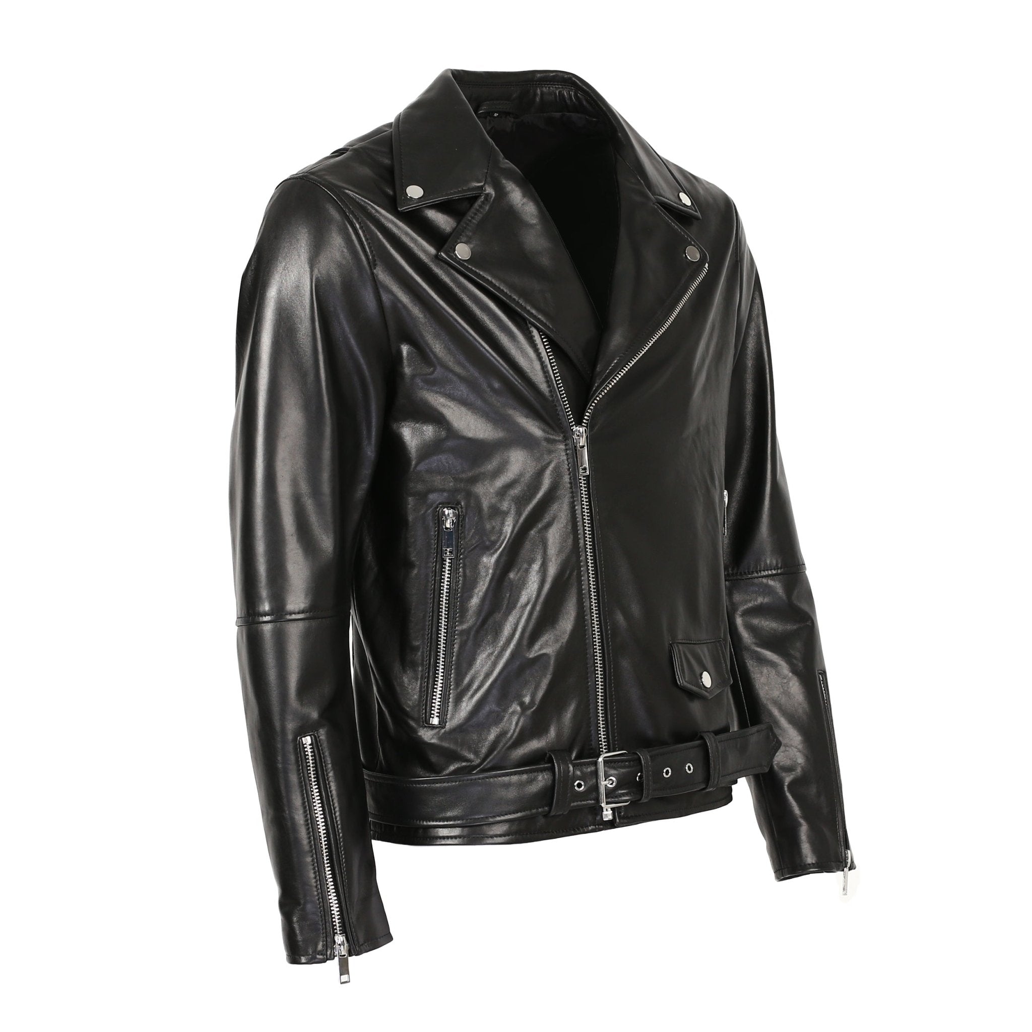 Classico Men's New Zealand Leather Motorcycle Jacket - KME means the very best