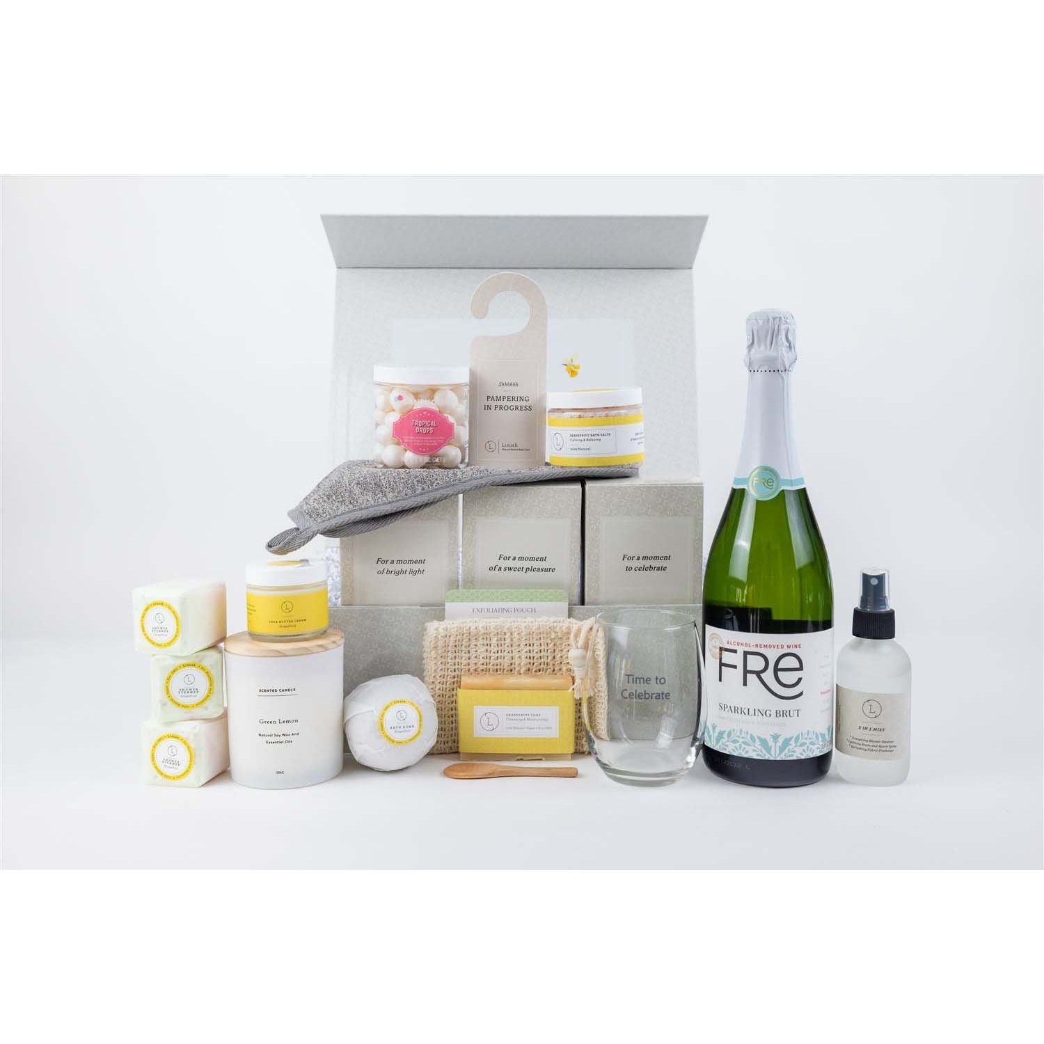 Congratulations gift basket, Celebration gift box - KME means the very best