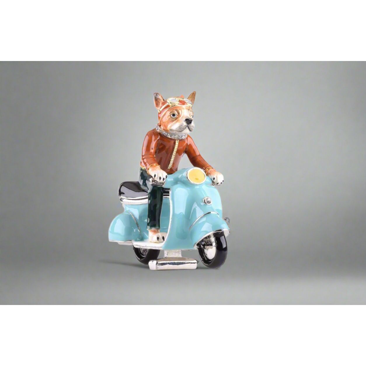 Dog riding a Vespa bike Limited Edition 1 of 250 - KME means the very best