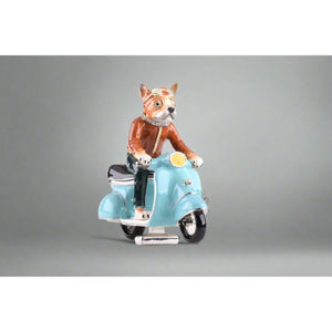 Dog riding a Vespa bike Limited Edition 1 of 250 - KME means the very best