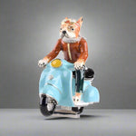 Load image into Gallery viewer, Dog riding a Vespa bike Limited Edition 1 of 250 - KME means the very best
