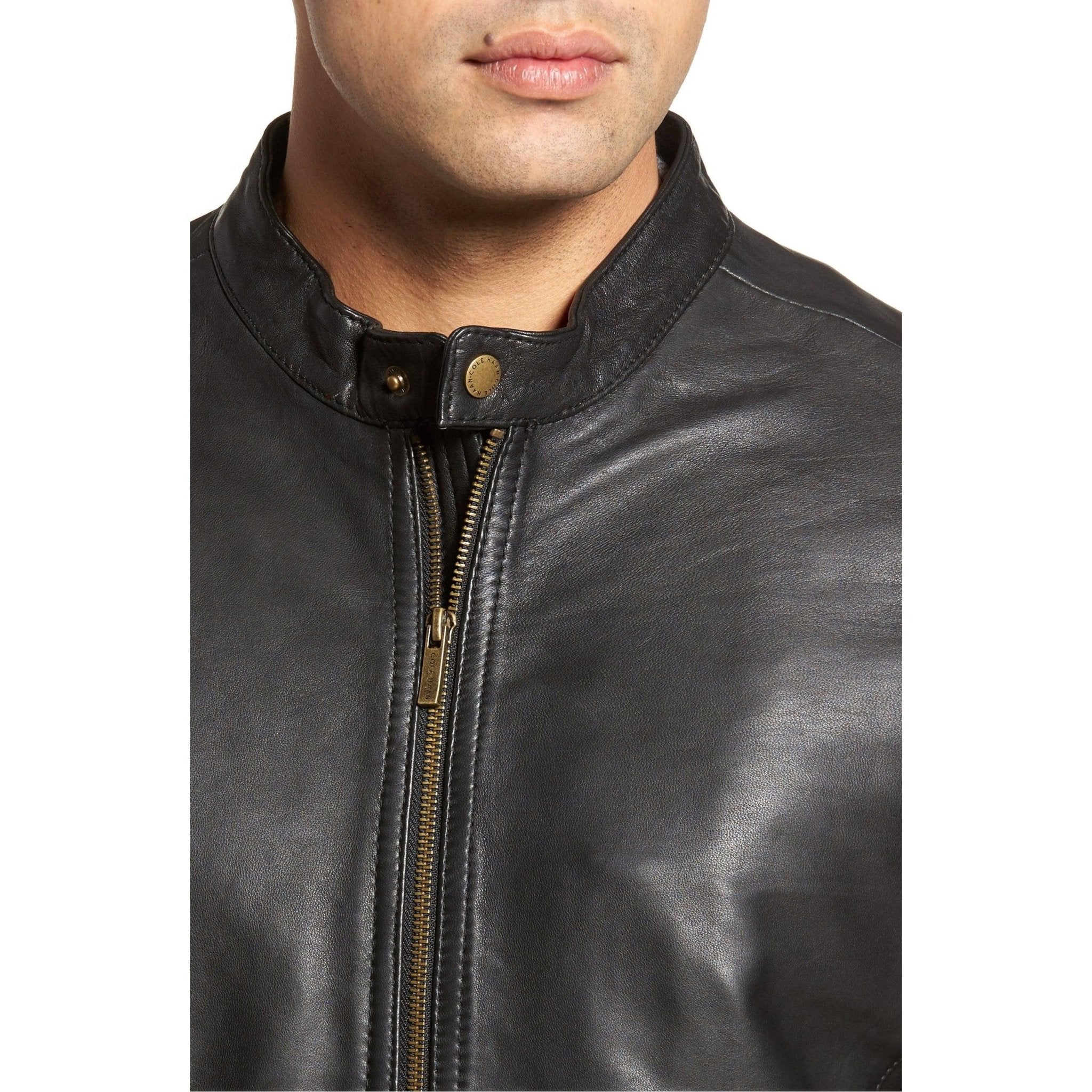 Drake Men's Classic Cowhide Leather Jacket - KME means the very best