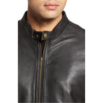 Load image into Gallery viewer, Drake Men&#39;s Classic Cowhide Leather Jacket - KME means the very best
