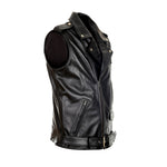 Load image into Gallery viewer, Dylan Men&#39;s Motorcycle Leather Vest - KME means the very best
