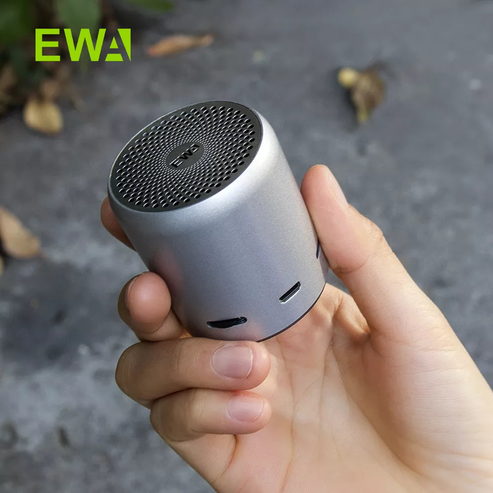 EWA A107 Mini Bluetooth Speaker - TWS with Enhanced Bass & Metal Cover