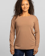 Load image into Gallery viewer, Hello Sunshine UPF Long Sleeve – Just Brew It - KME means the very best
