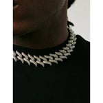 Load image into Gallery viewer, Icegang Pointed Diamond Hip Hop Trend Men&#39;s Necklace - KME means the very best
