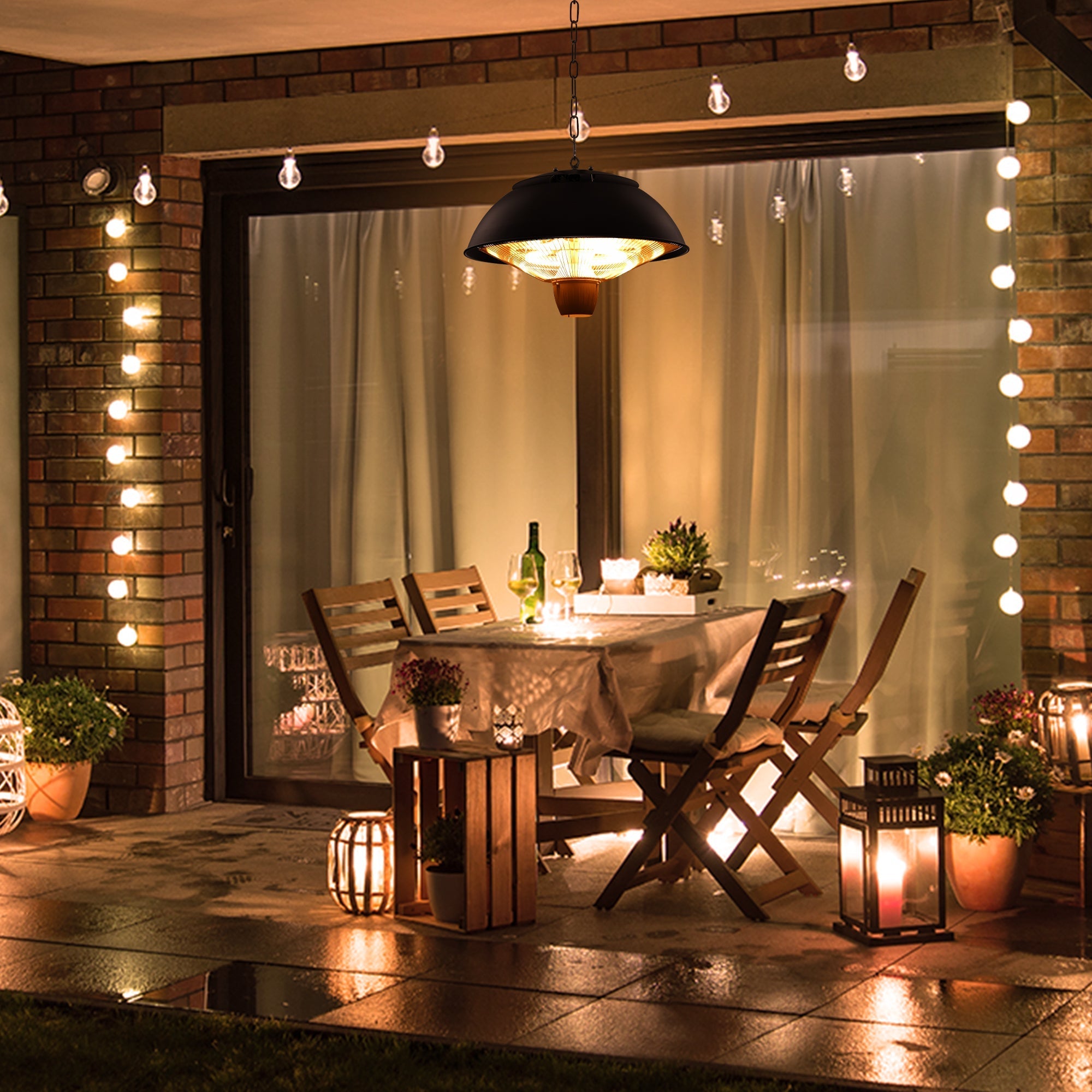 Indoor Outdoor Heating Pendant Lamp - KME means the very best