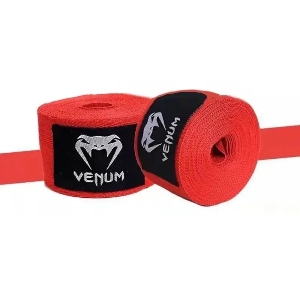 KME Means The Very Best Boxing Bandage - Cotton Elastic Sanda Muay Thai Karate Sports Wrist Wrap - KME means the very best