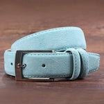 Load image into Gallery viewer, KME Suede Belts - Classic Genuine Cow Leather with Pin Buckle - KME means the very best
